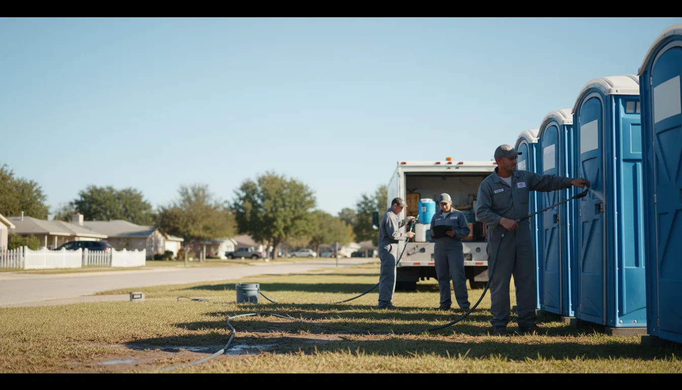 Long-Term Portable Toilet Rental in Lineville, IA near me